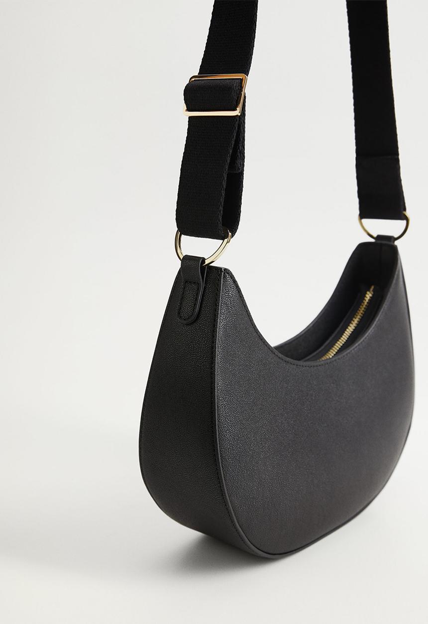 MANGO - Bag luna - black