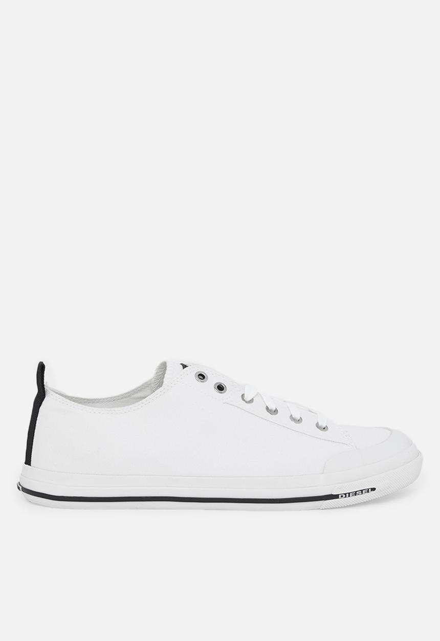 Diesel  - S-astico low  cut sneakers - star white
