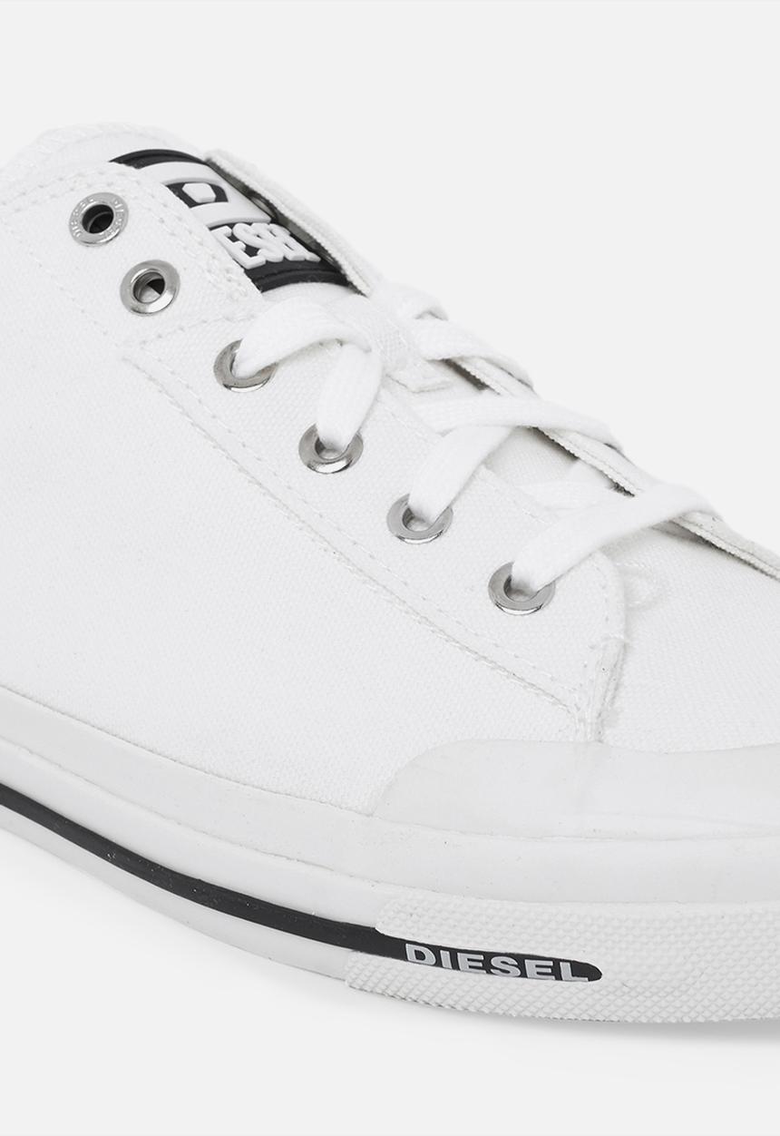 Diesel  - S-astico low  cut sneakers - star white