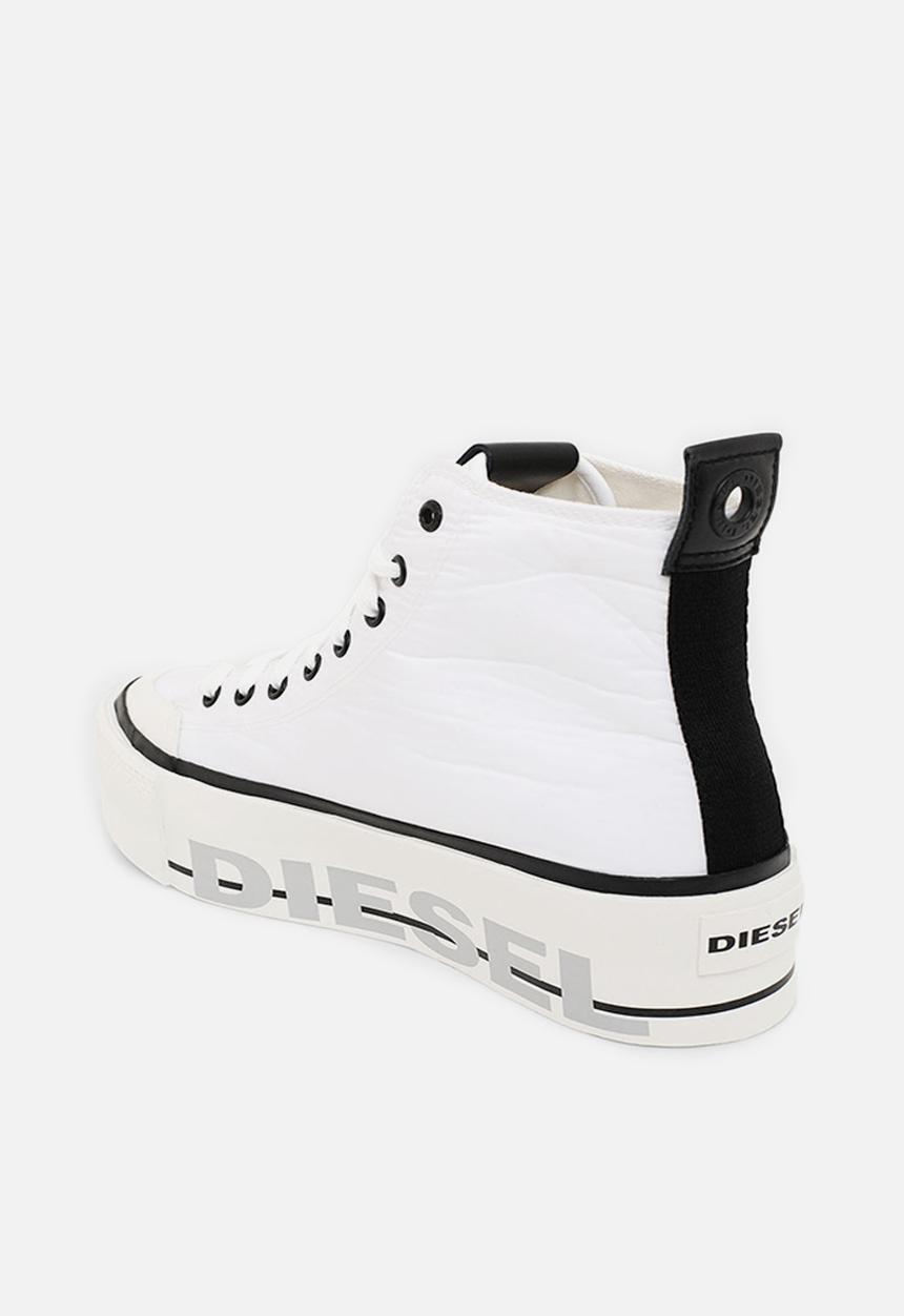 Diesel  - S-astico mc wedge sneakers - white