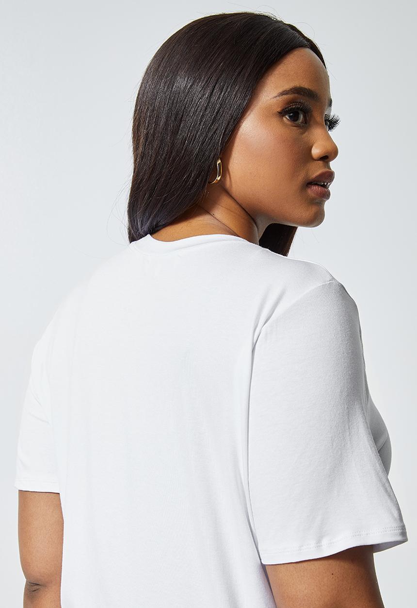 Superbalist - 2 Pack fitted tees - white & grey 
