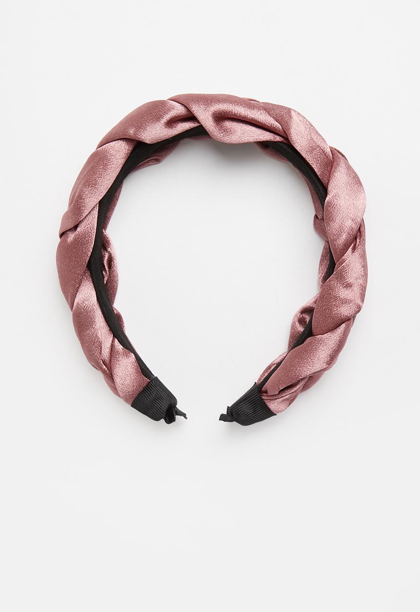 Superbalist - Braided alice band - pink