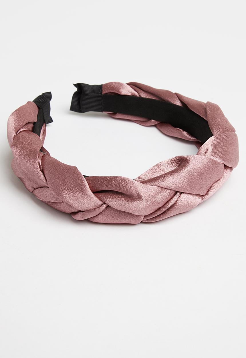 Superbalist - Braided alice band - pink