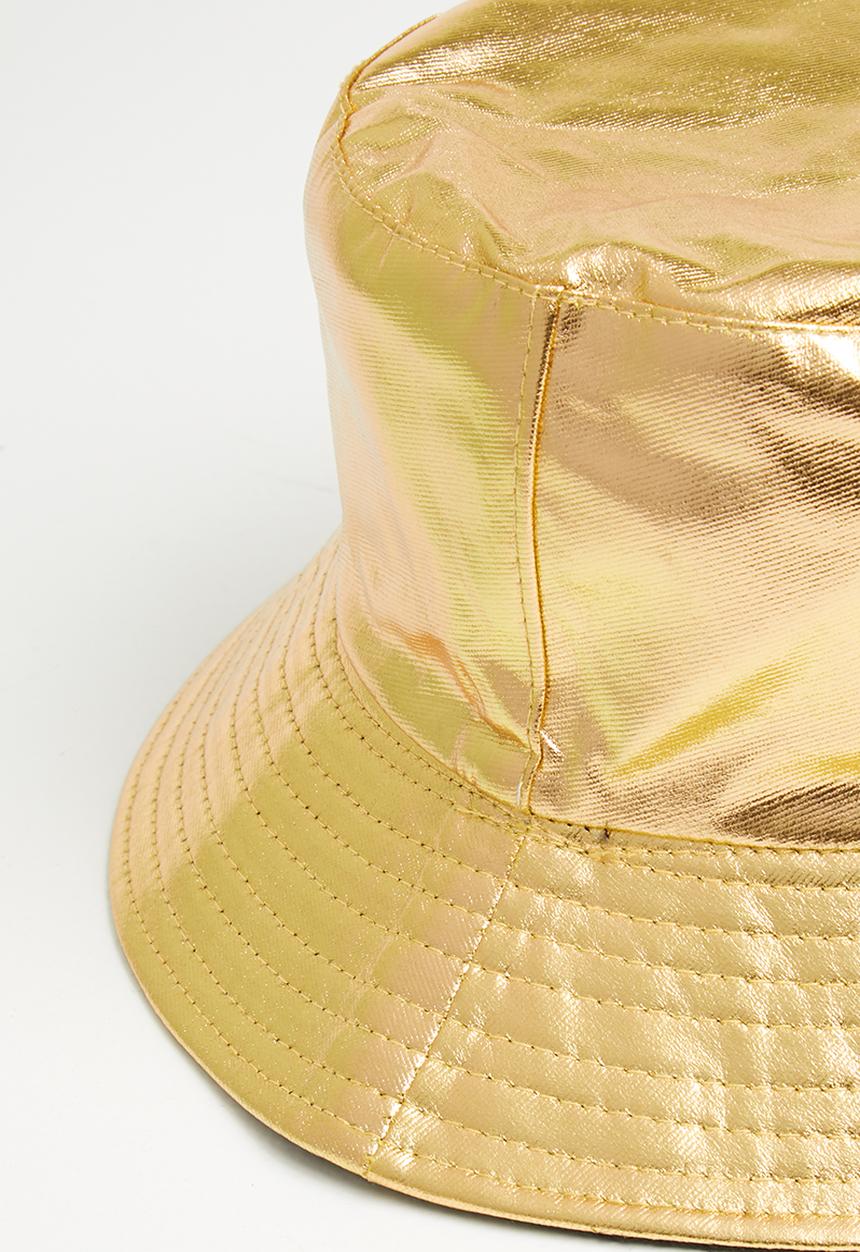 Superbalist - Reversible bucket hat - black & gold