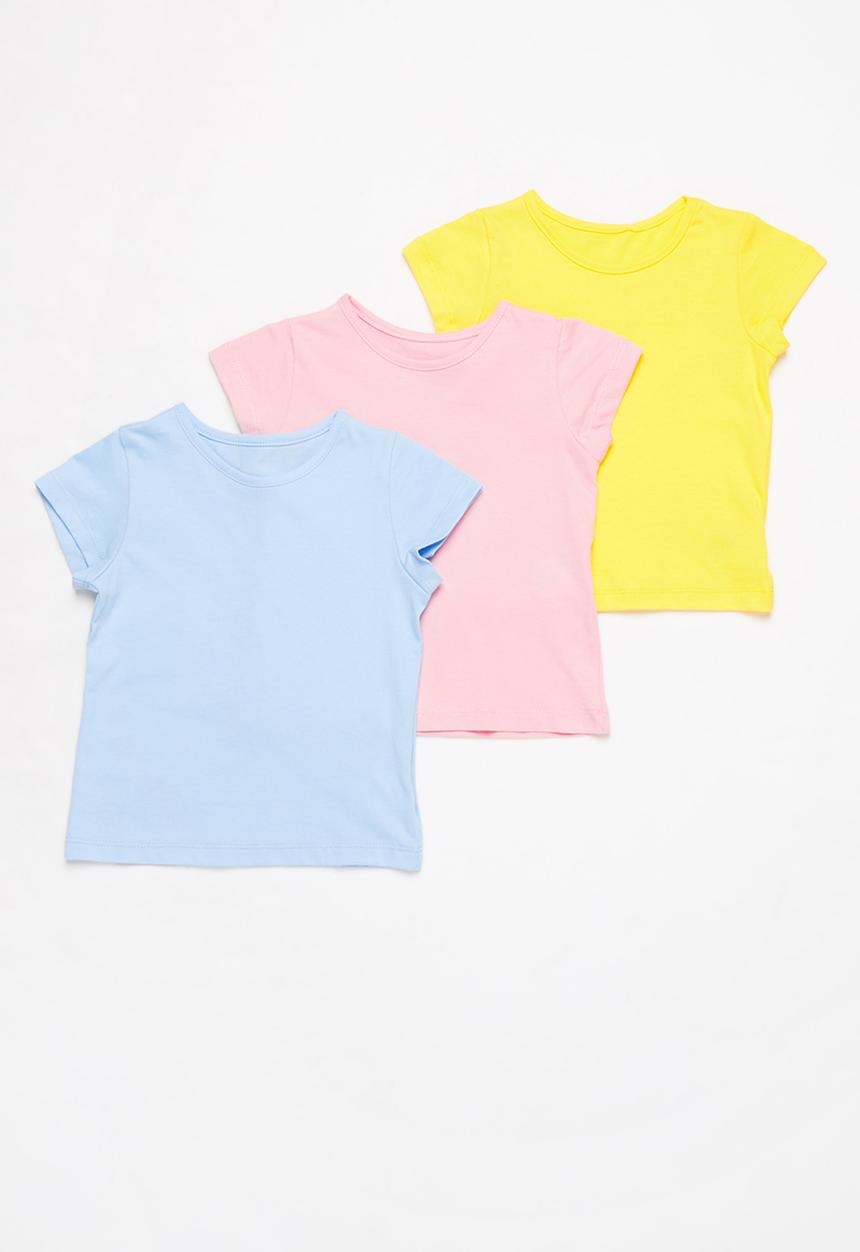 Pop Candy - Girls 3 pack tees - multi