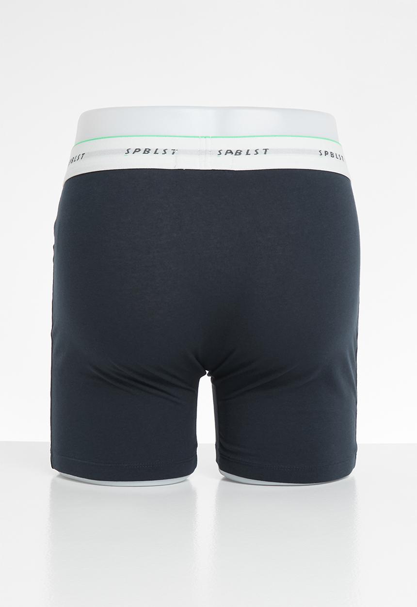 Superbalist - 2-pack Ryder long boxer briefs - navy 
