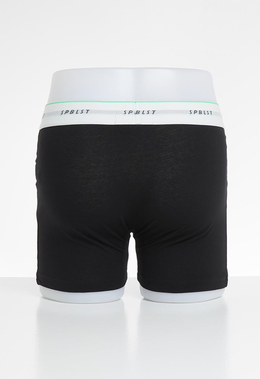 Superbalist - 2-pack Tex boxer briefs - black 