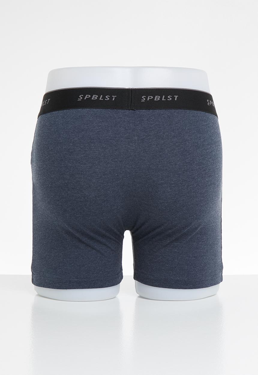 Superbalist - 2-pack Tex boxer briefs - navy