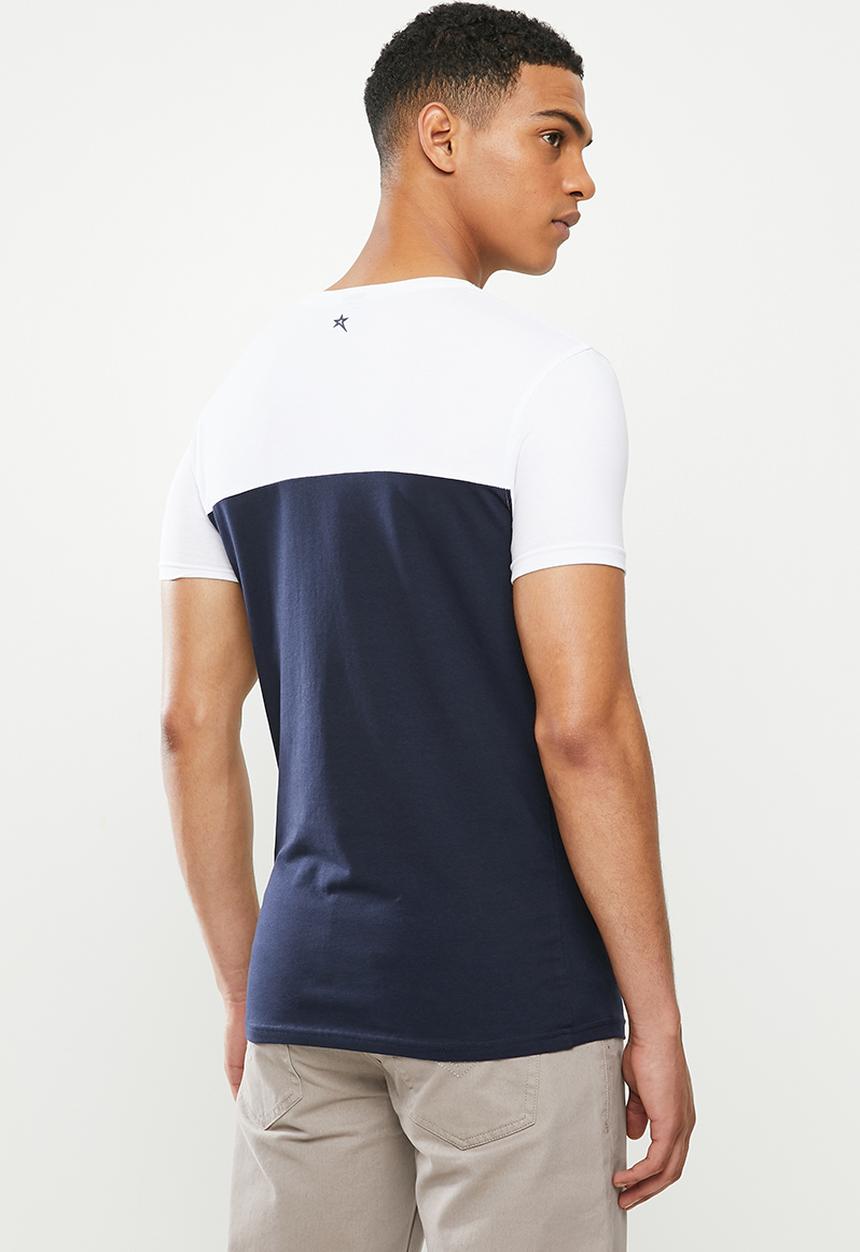 SOVIET - Pirelli mens s/slv fashion tee - white