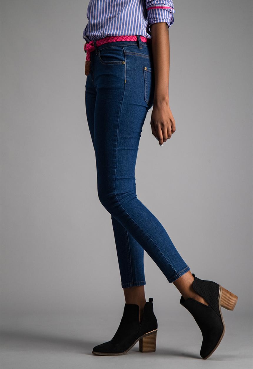 Aca Joe - Aca joe lds skinny jeans - mid wash