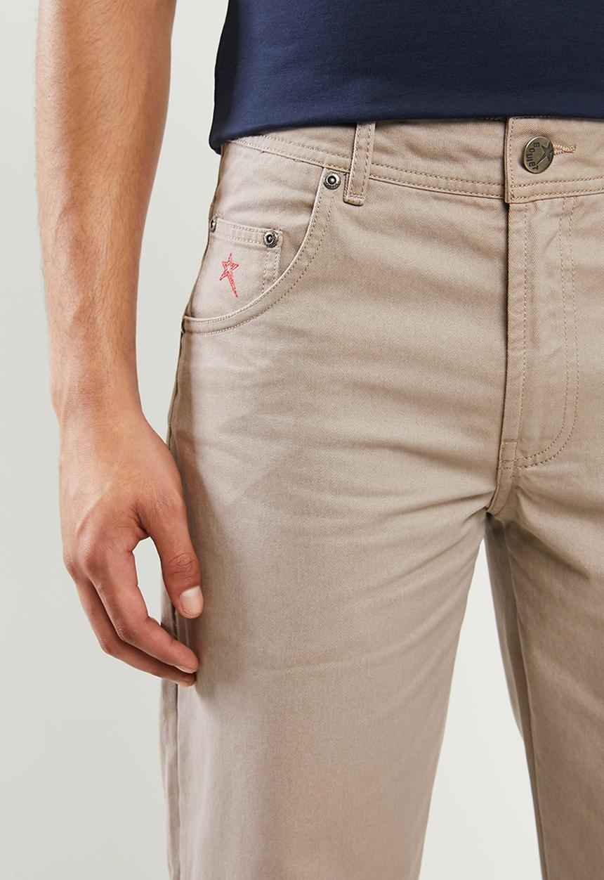 SOVIET - Voyager-r 3 #5 mens basic 5pkt chino - stone