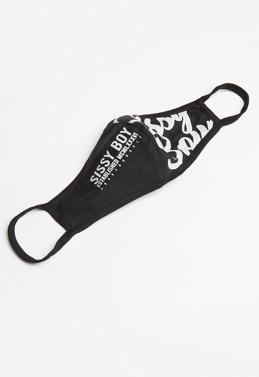 SISSY BOY - Majorica face mask - black