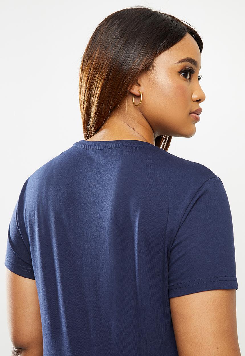 POLO - Plus Jo short sleeve sequin tee - navy