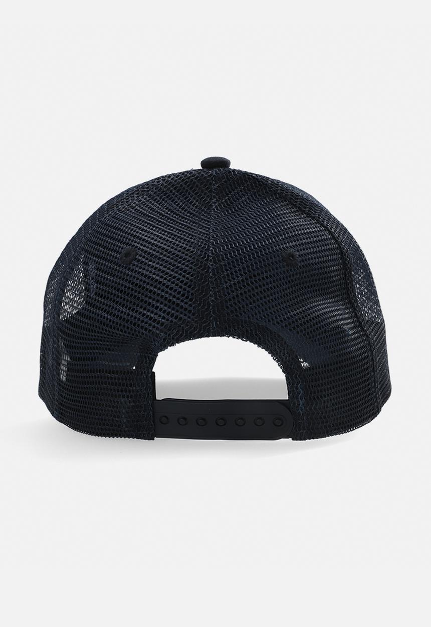 Vertigo - Mens vertigo frayed logo cap - navy
