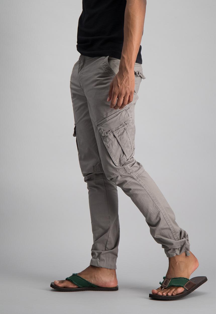 Aca Joe - Mens Aca Joe cargo pants - dark grey 