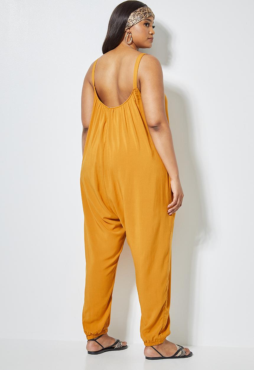 Superbalist - Easy fitting jumpsuit - Ochre