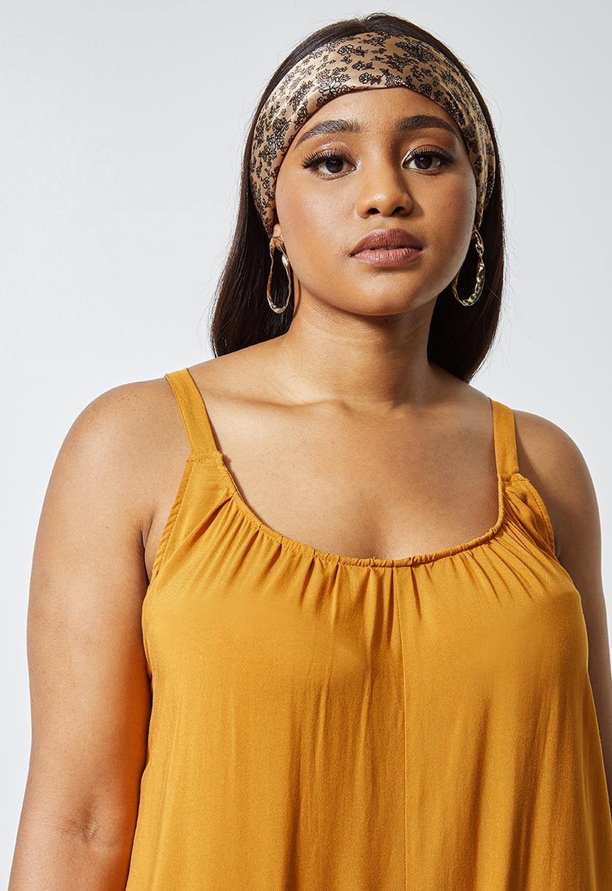 Superbalist - Easy fitting jumpsuit - Ochre