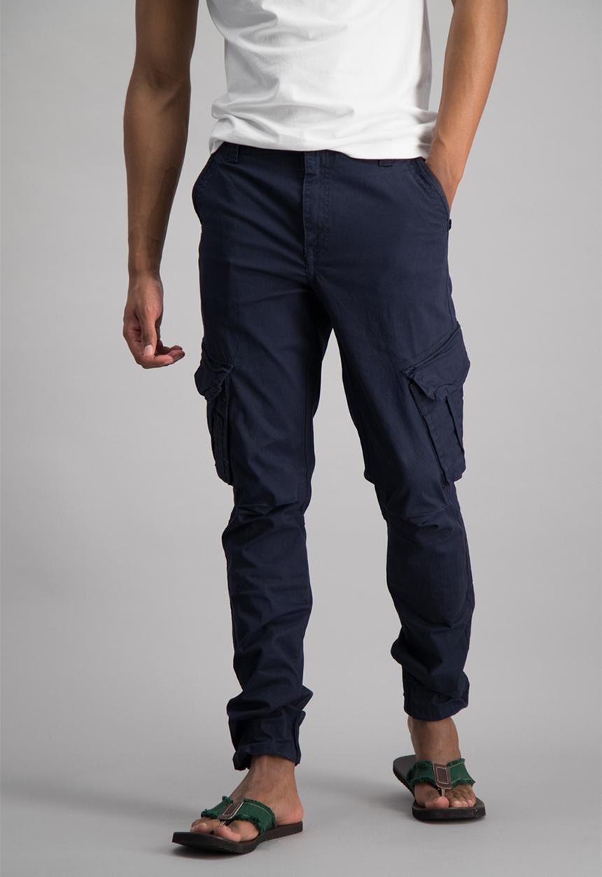 Aca Joe - Mens Aca Joe cargo pants - navy 