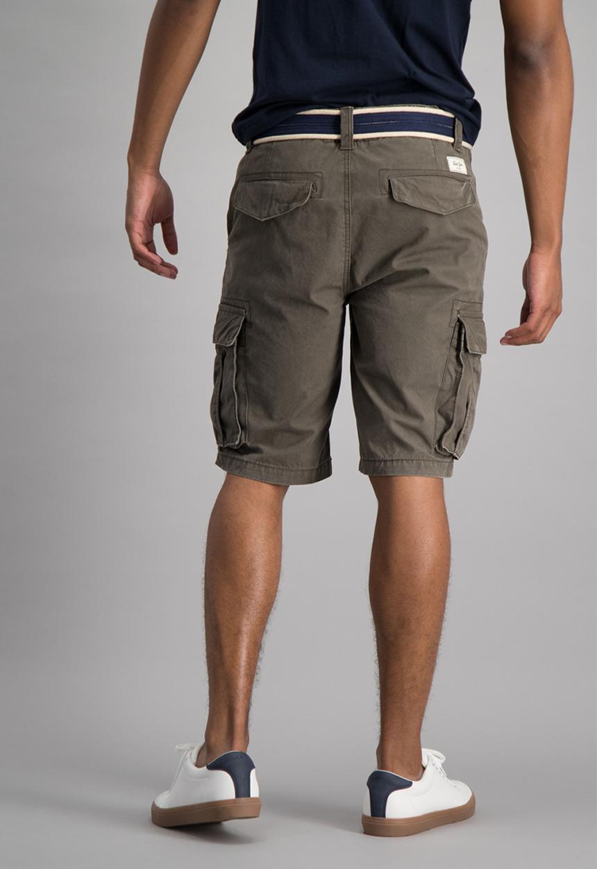 Aca Joe - Mens cargo shorts - olive 