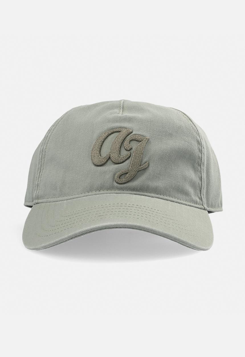 Aca Joe - Mens aca joe embroidered logo cap - desert sage