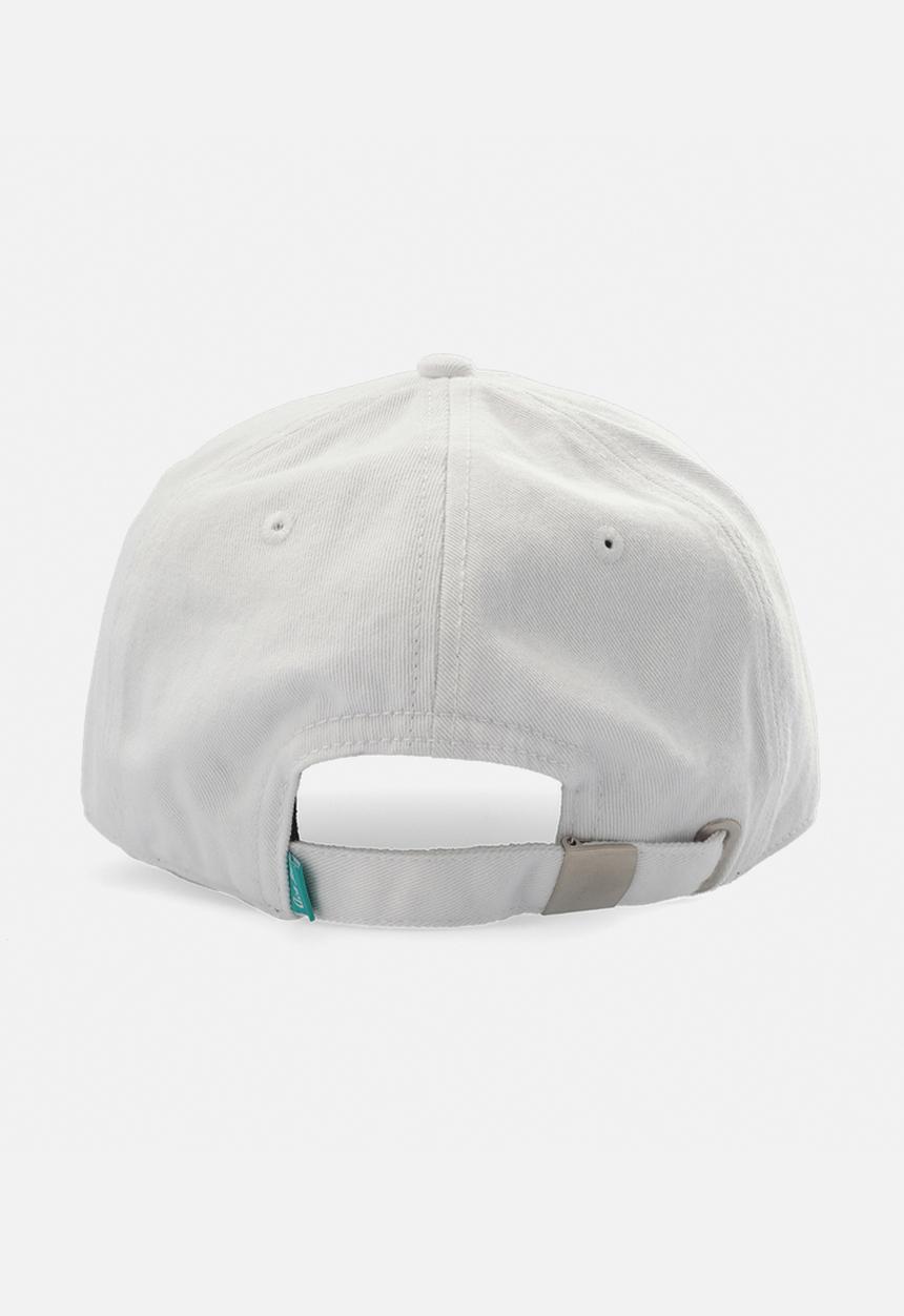 Aca Joe - Mens aca joe embroidered logo cap - white