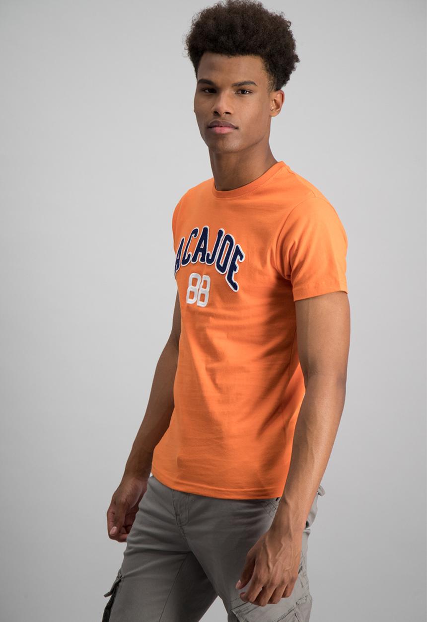 Aca Joe - Mens aca joe short sleeve T-shirt - orange