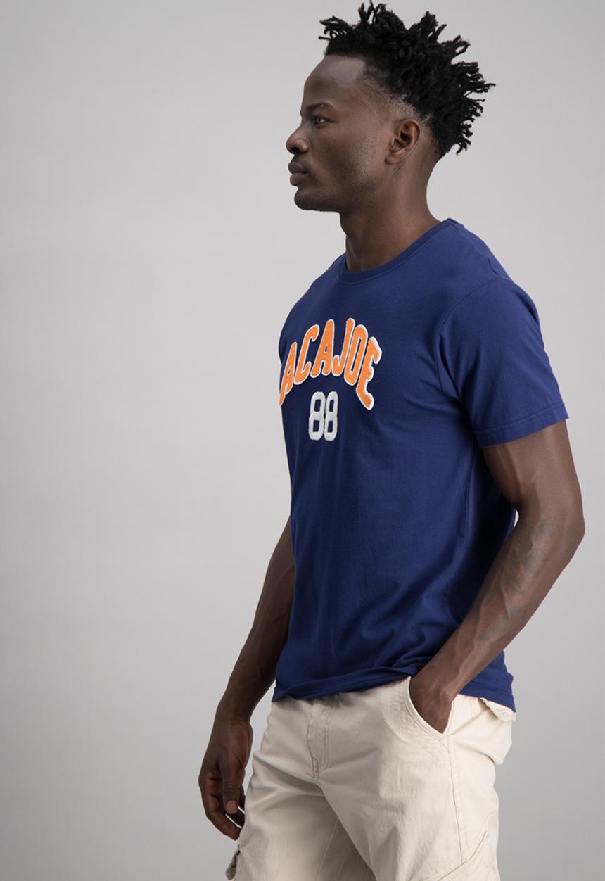 Aca Joe - Mens aca joe short sleeve T-shirt - navy