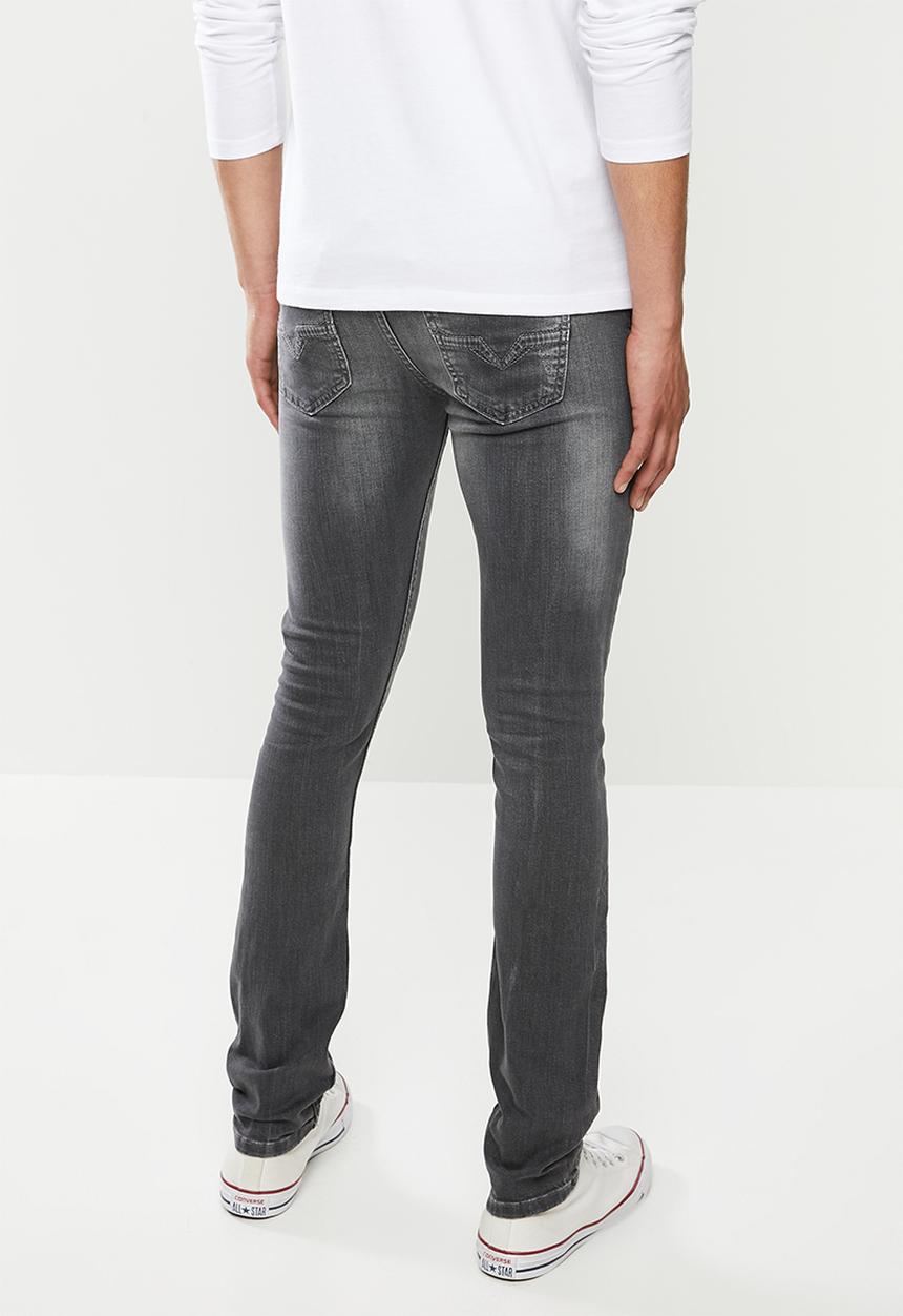 GUESS - Skinny jeans - washed black