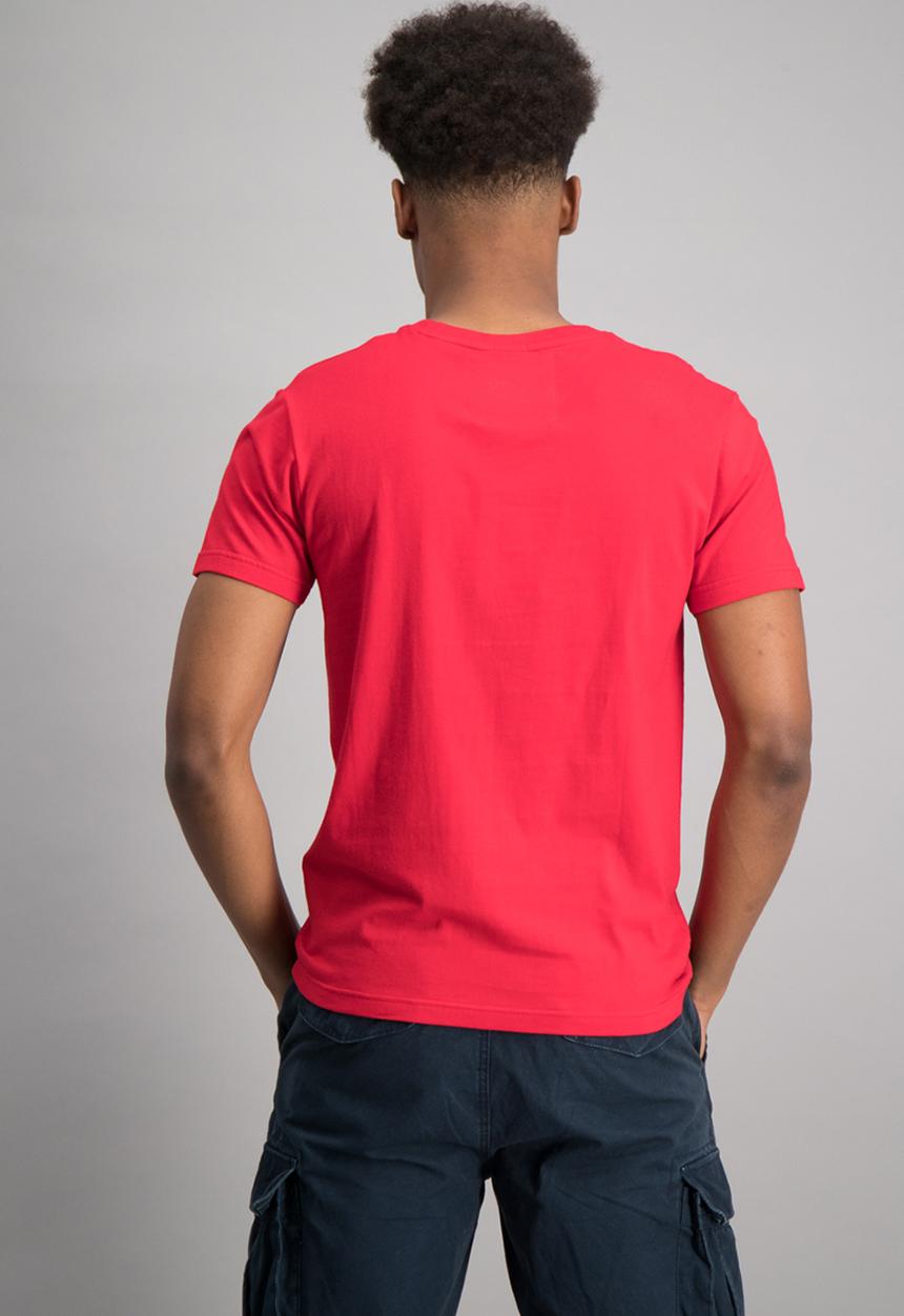 Aca Joe - Mens aca joe short sleeve T-shirt - red