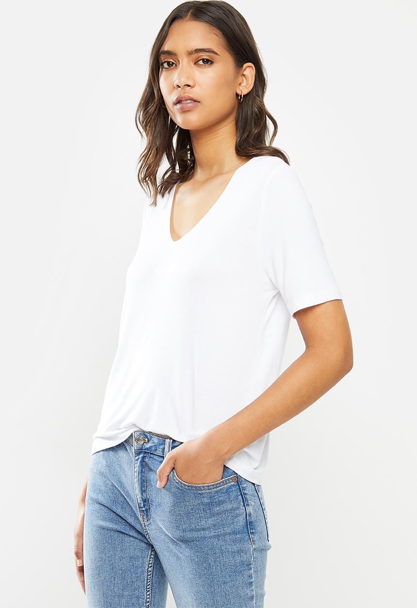 MANGO - Retro T-shirt - white