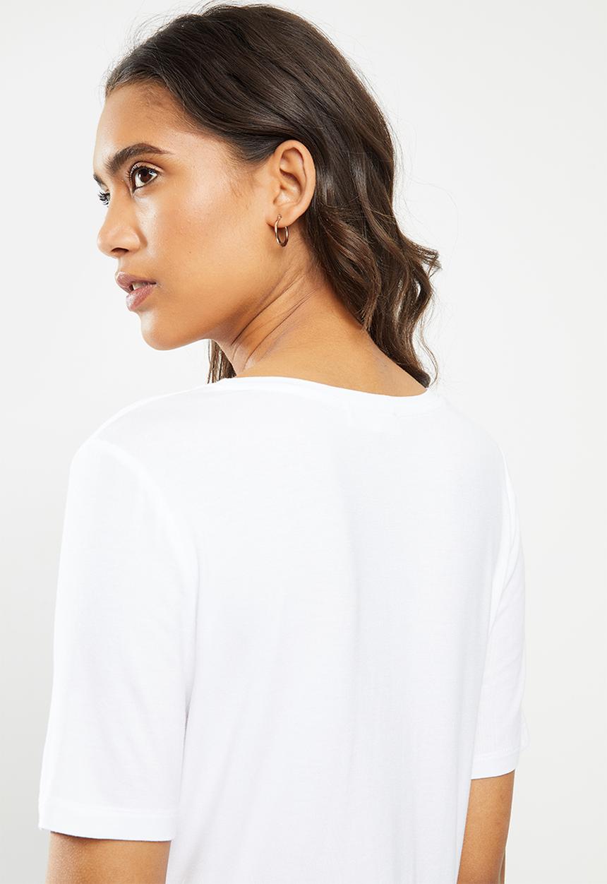 MANGO - Retro T-shirt - white