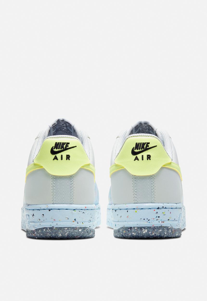 Nike - Air Force 1 crater  - pure platinum/barely volt-summit white