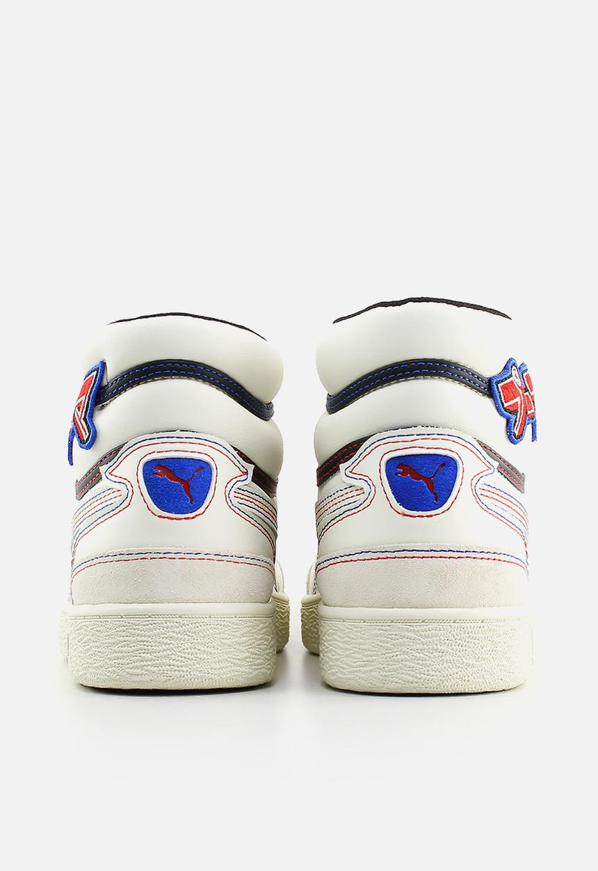 PUMA - Ralph sampson mid japanorama - whisper white-puma black-high risk red