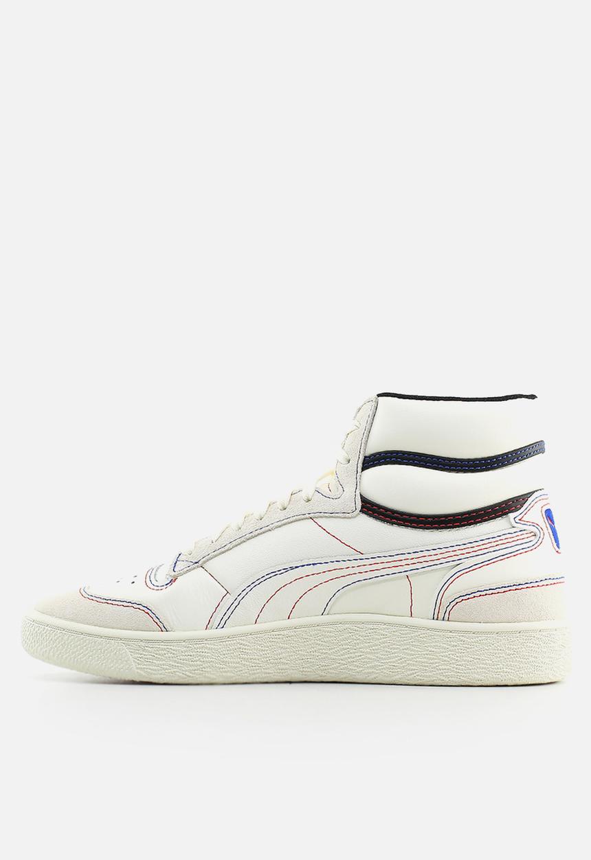 PUMA - Ralph sampson mid japanorama - whisper white-puma black-high risk red