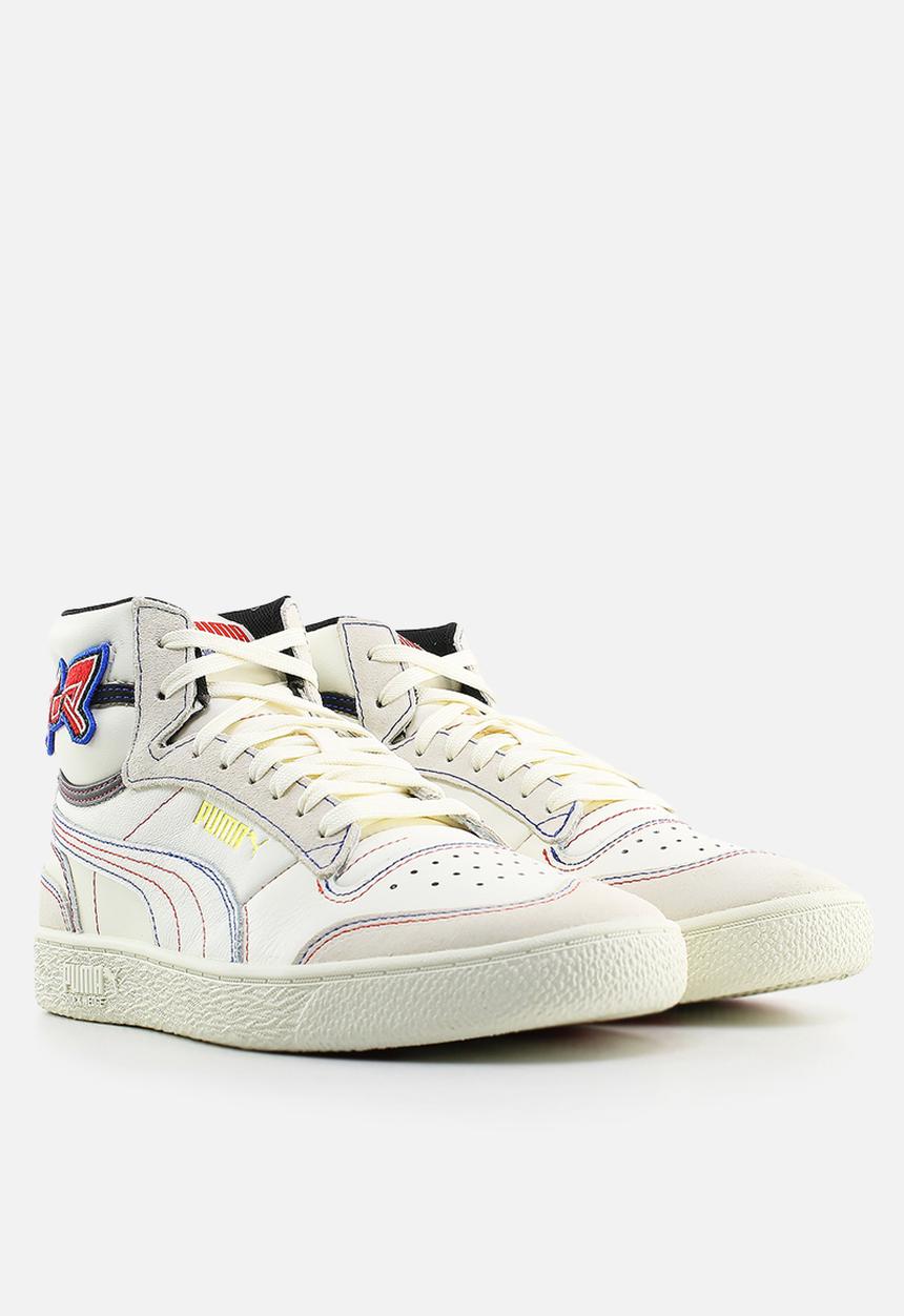 PUMA - Ralph sampson mid japanorama - whisper white-puma black-high risk red