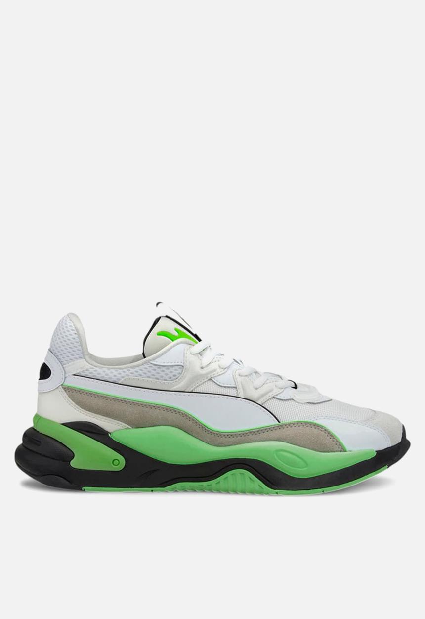 PUMA - Rs-2k messaging - puma white-elektro green