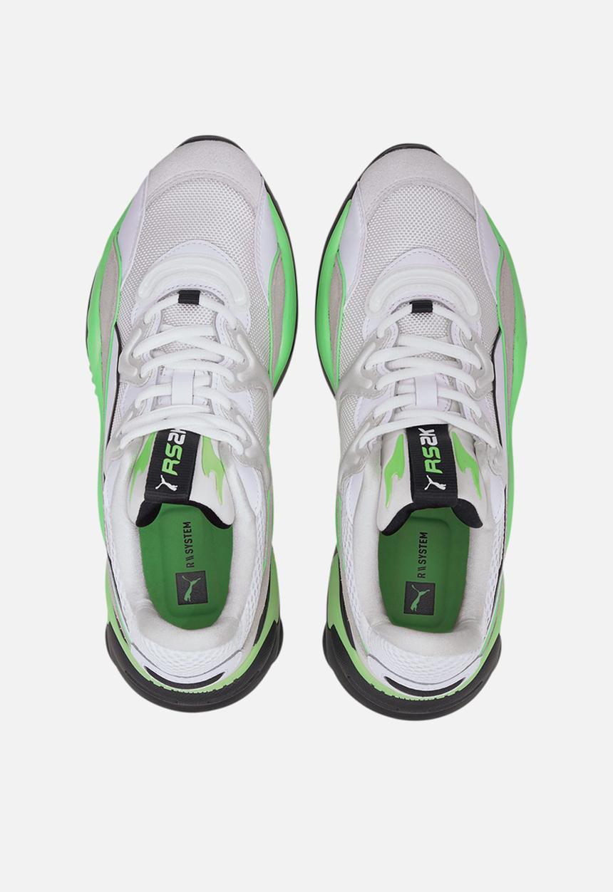 PUMA - Rs-2k messaging - puma white-elektro green