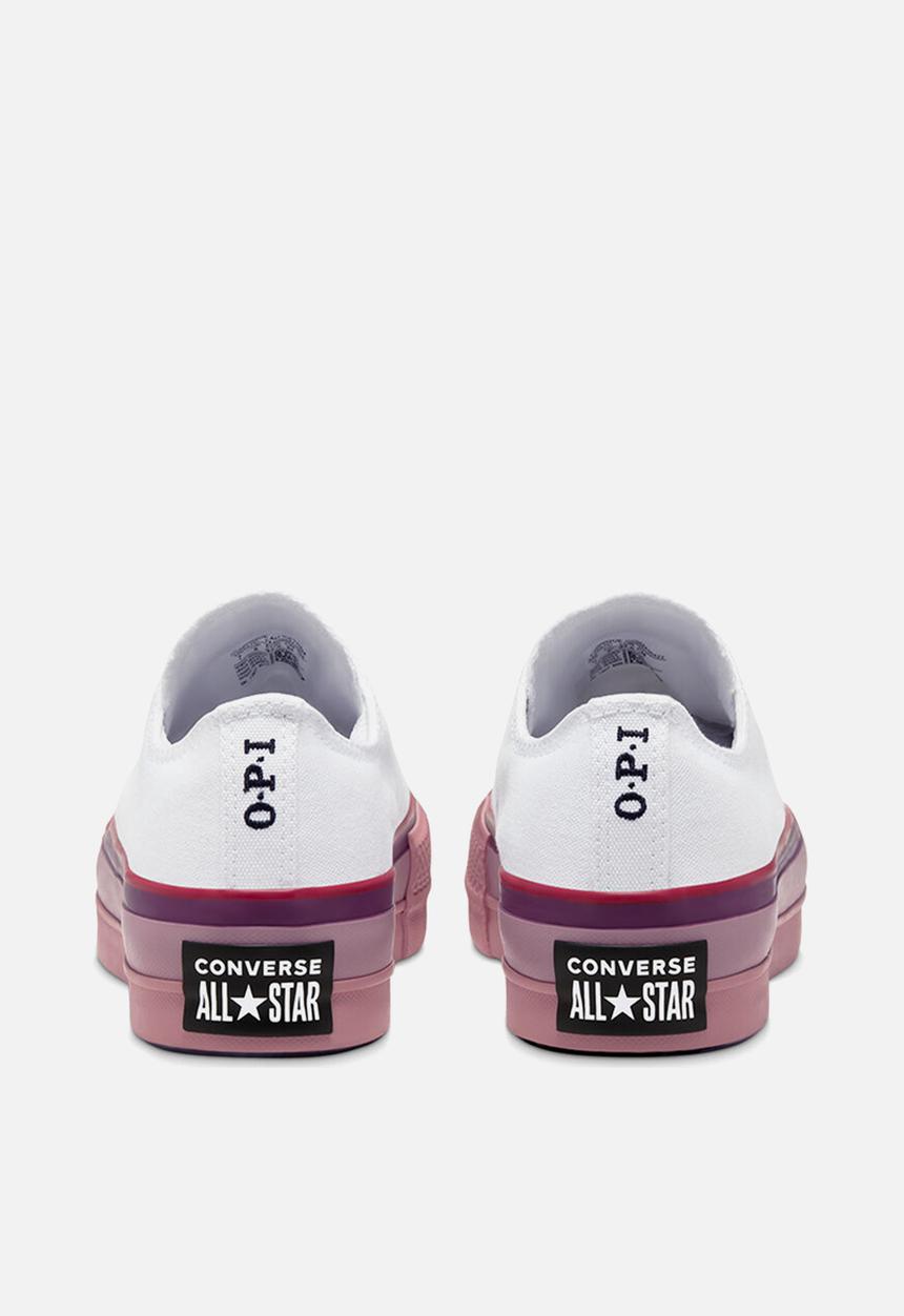 Converse - Ctas lift opi l ox 566557c -  pure silver/white