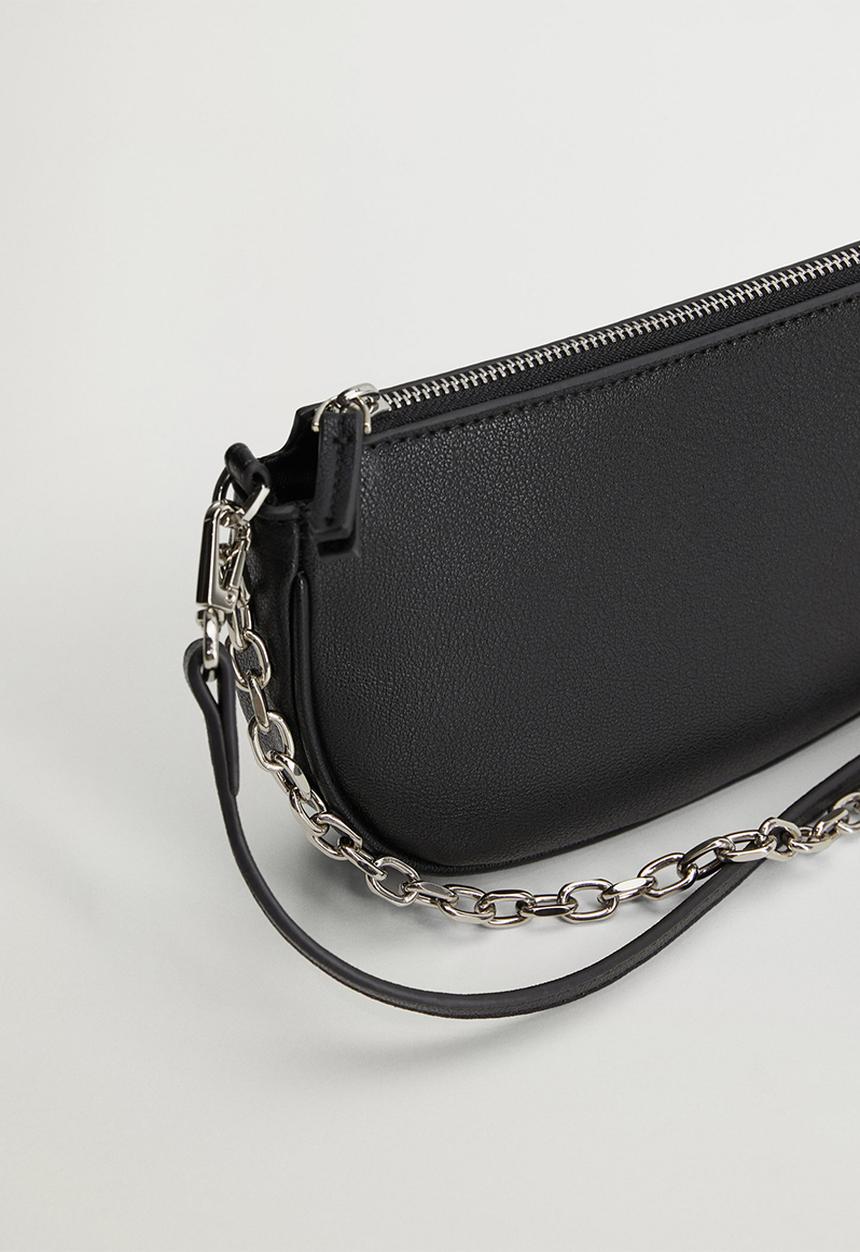 MANGO - Bag leeds - black