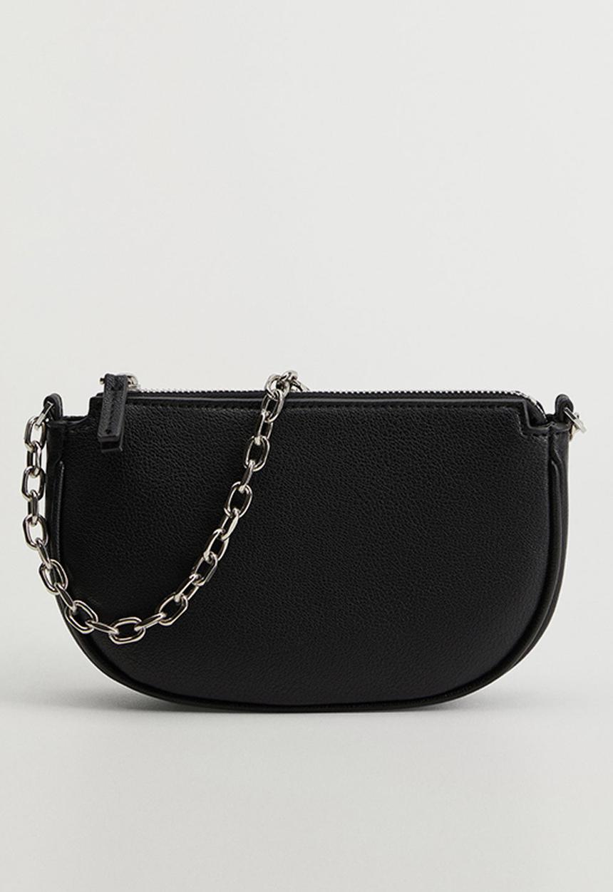 MANGO - Bag leeds - black