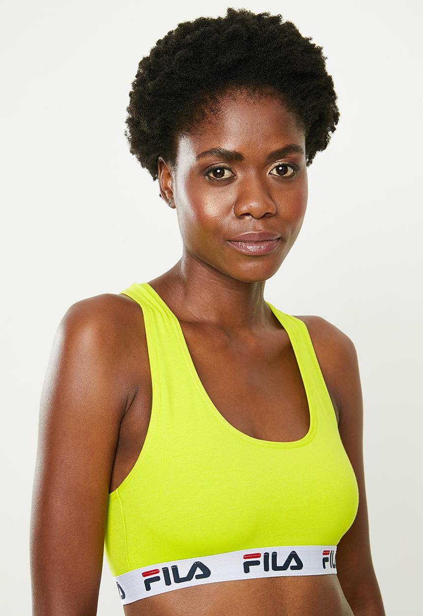 FILA - Mia bra - lime green