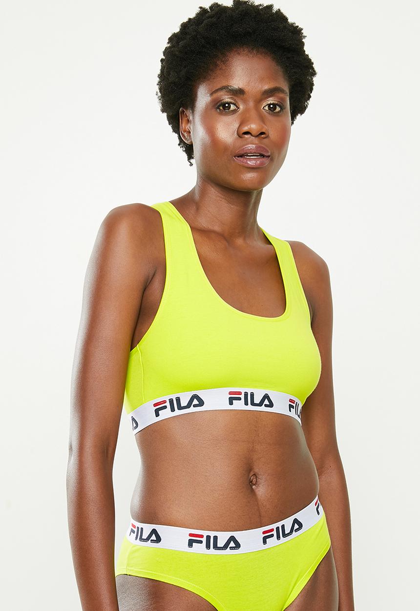 FILA - Mia bra - lime green
