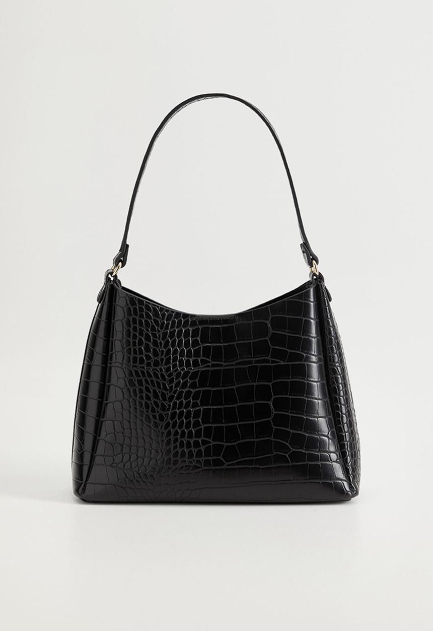 MANGO - Bag derby - black