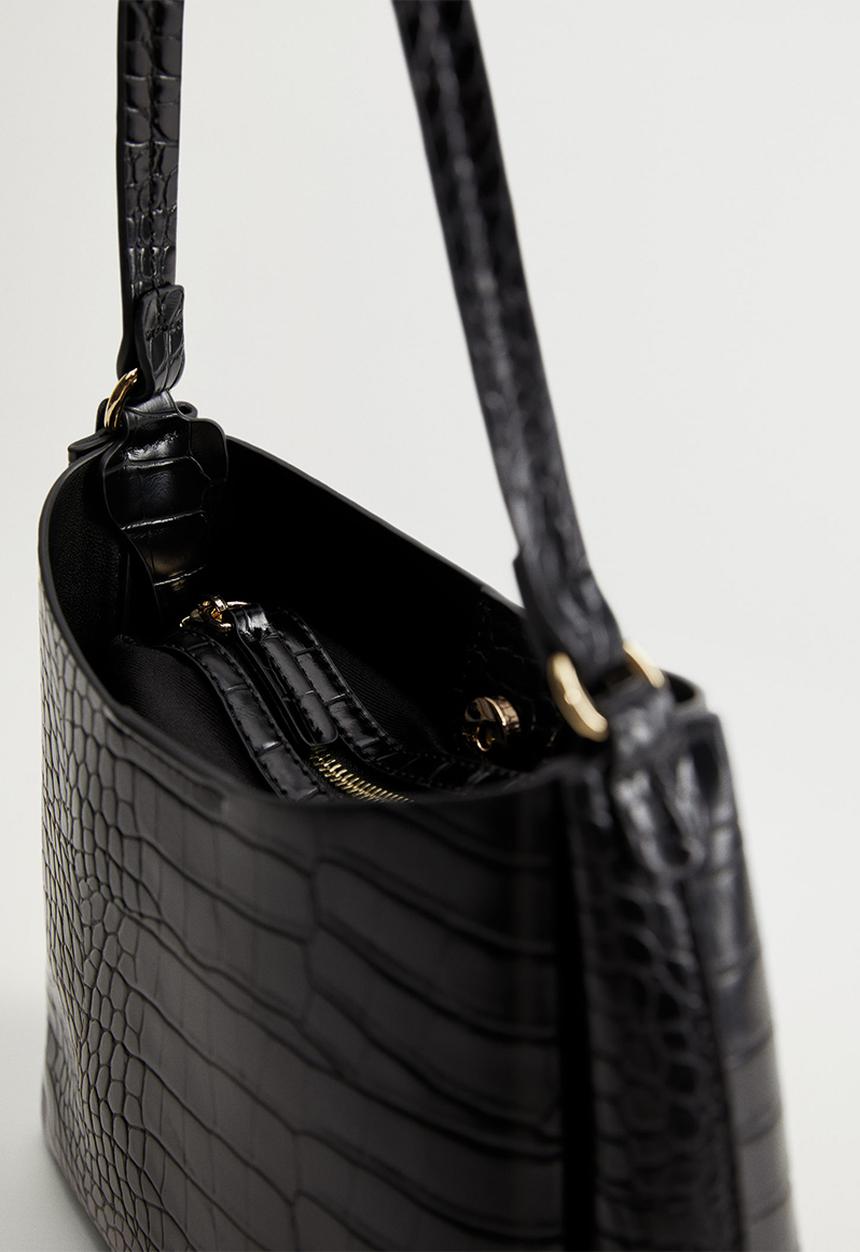 MANGO - Bag derby - black