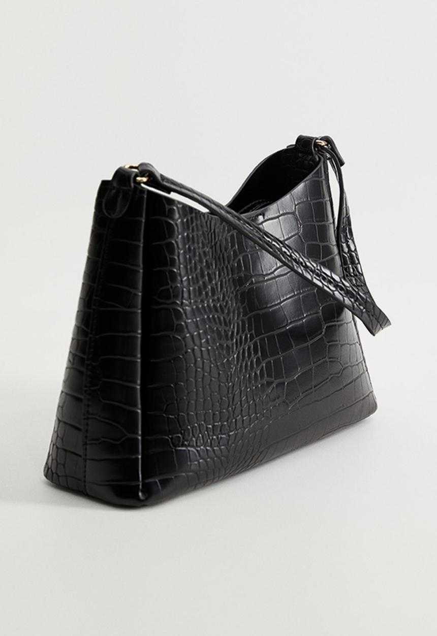 MANGO - Bag derby - black