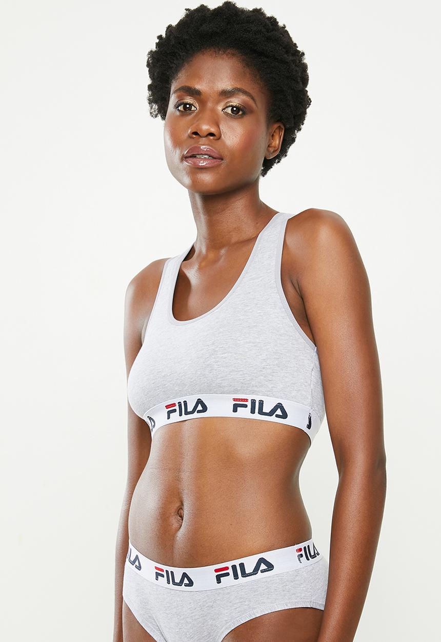 FILA - Mia bra - grey 