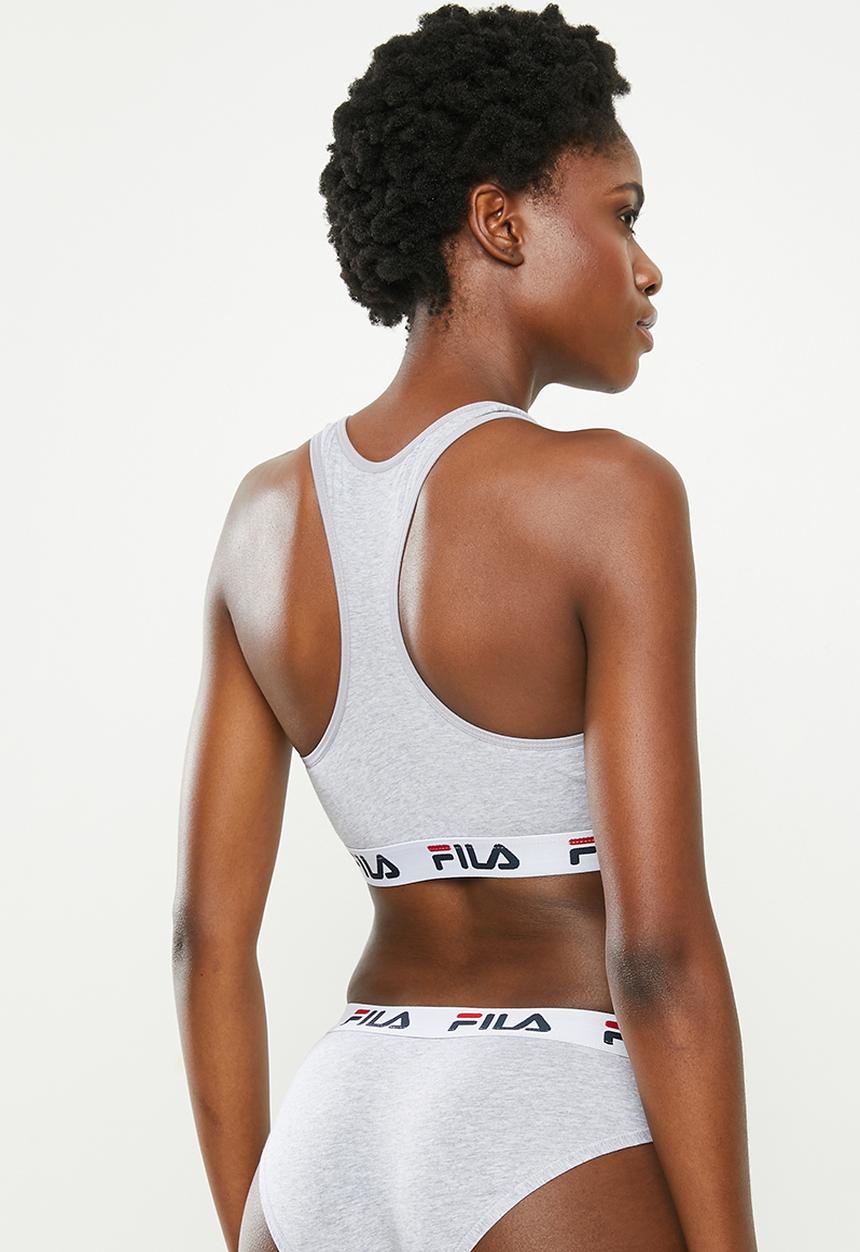 FILA - Mia bra - grey 