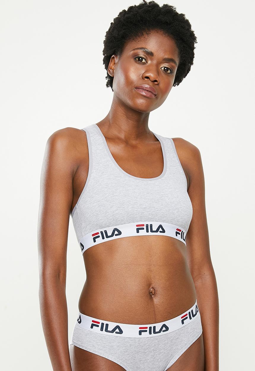 FILA - Mia bra - grey 