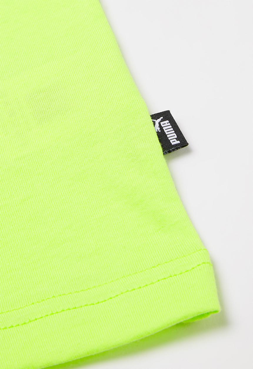 PUMA - Ess logo tee b - green