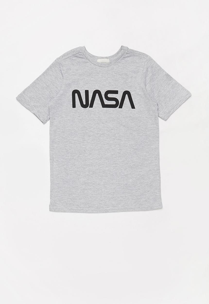 Superbalist Kids - NASA printed tee - grey